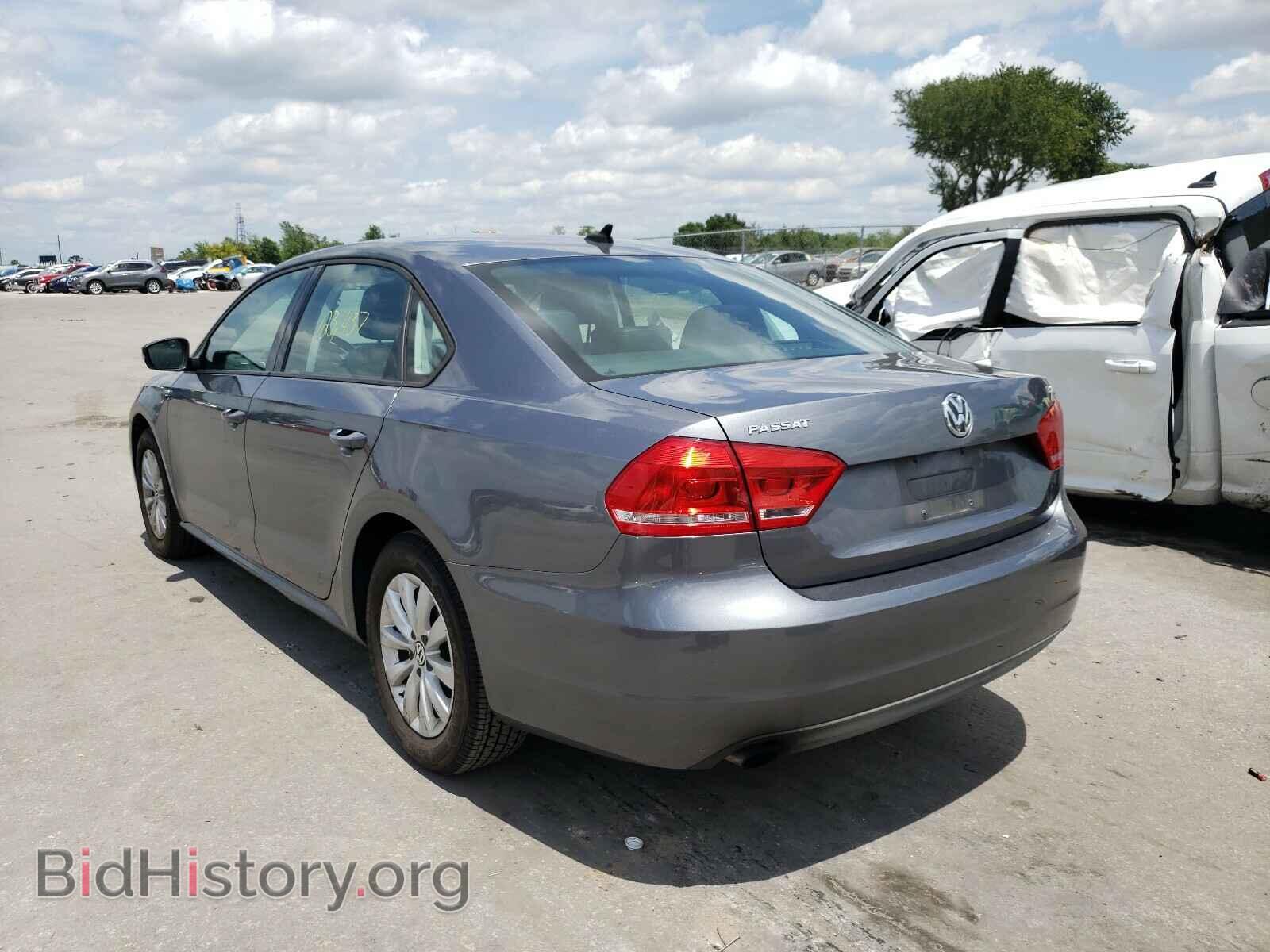 2014 VOLKSWAGEN PASSAT - VIN: 1VWAT7A3XEC081301 - Фото 3