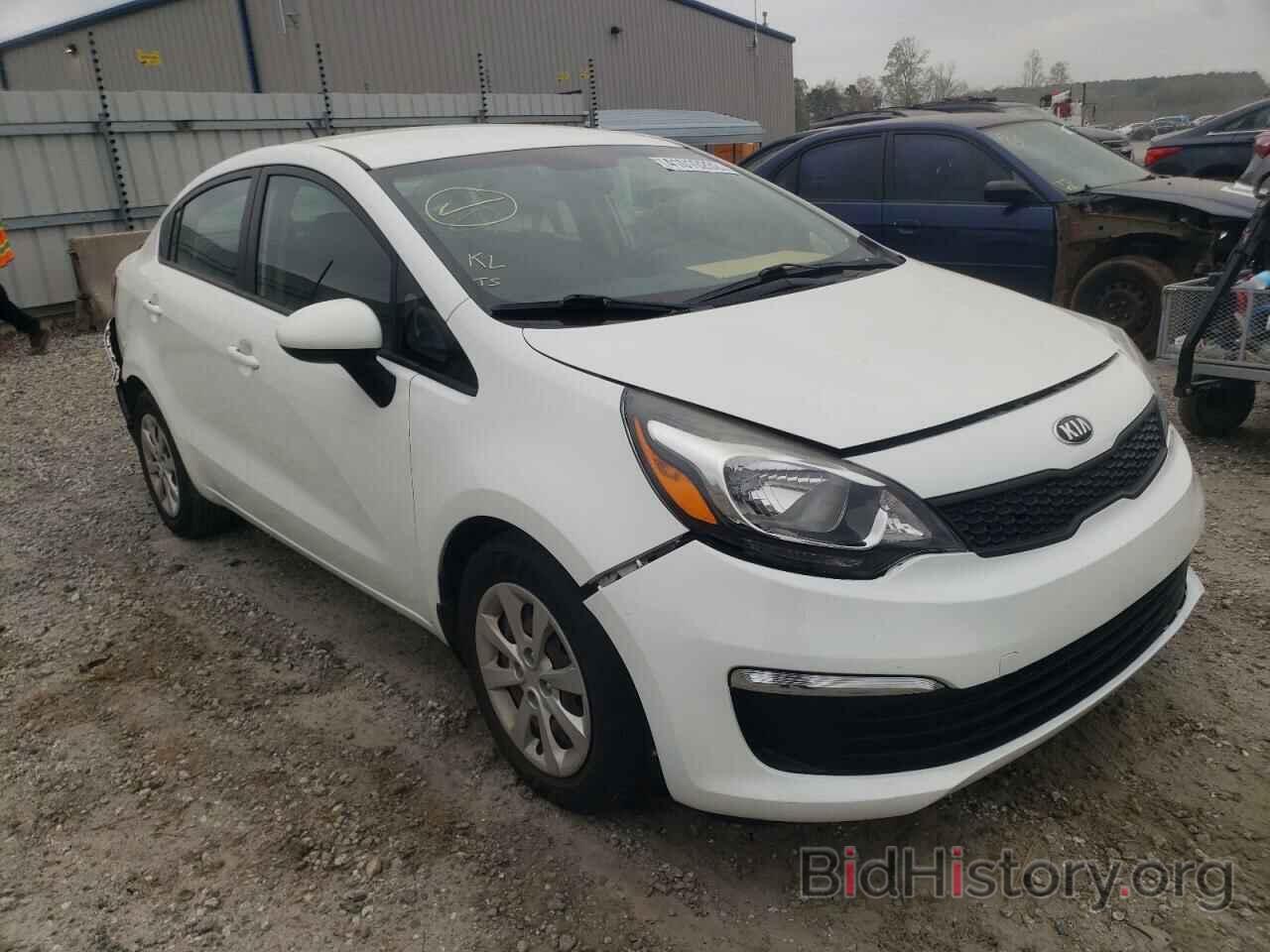 Photo KNADM4A39G6640637 - KIA RIO 2016