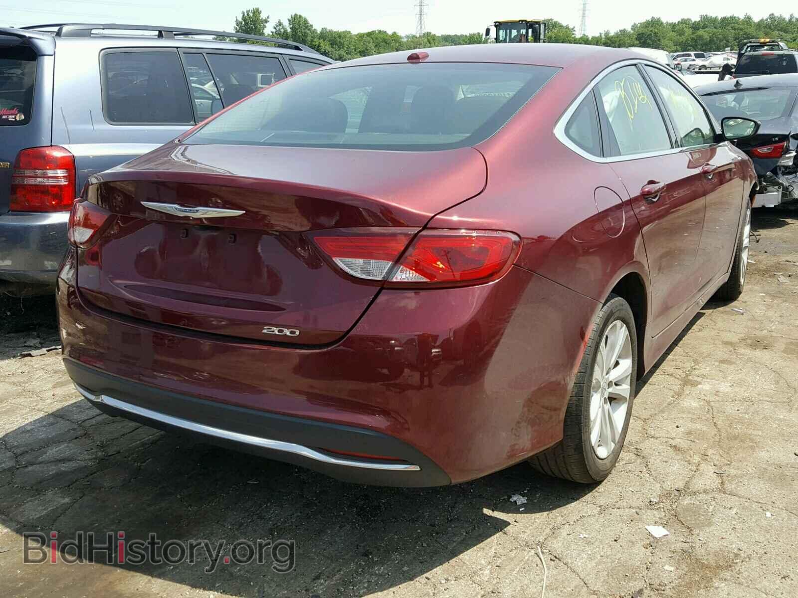 2015 CHRYSLER 200 - VIN: 1C3CCCAB9FN714439 - Photo 4