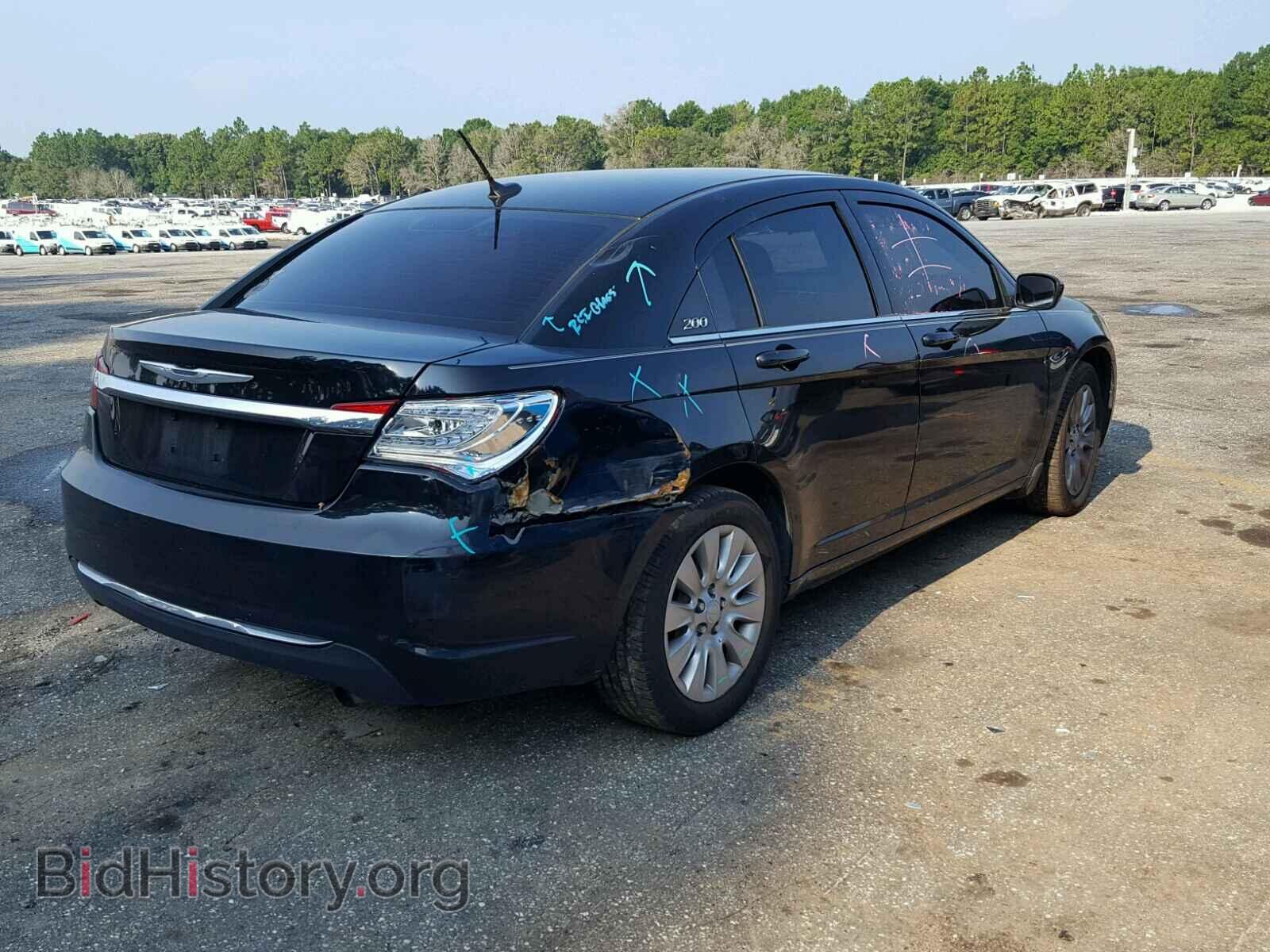 2014 CHRYSLER 200 - VIN: 1C3CCBABXEN121746 - Фото 4