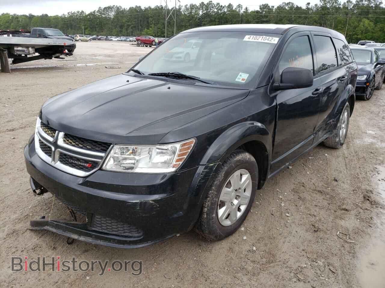 2012 DODGE JOURNEY - VIN: 3C4PDCABXCT389922 - Фото 2