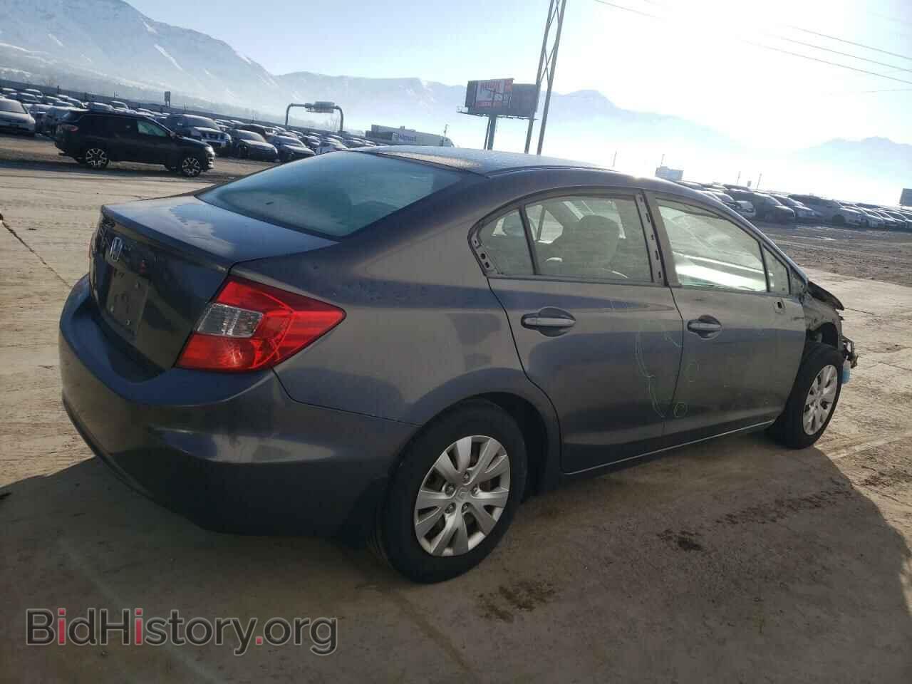2012 HONDA CIVIC - VIN: 19XFB2F52CE033791 - Фото 3