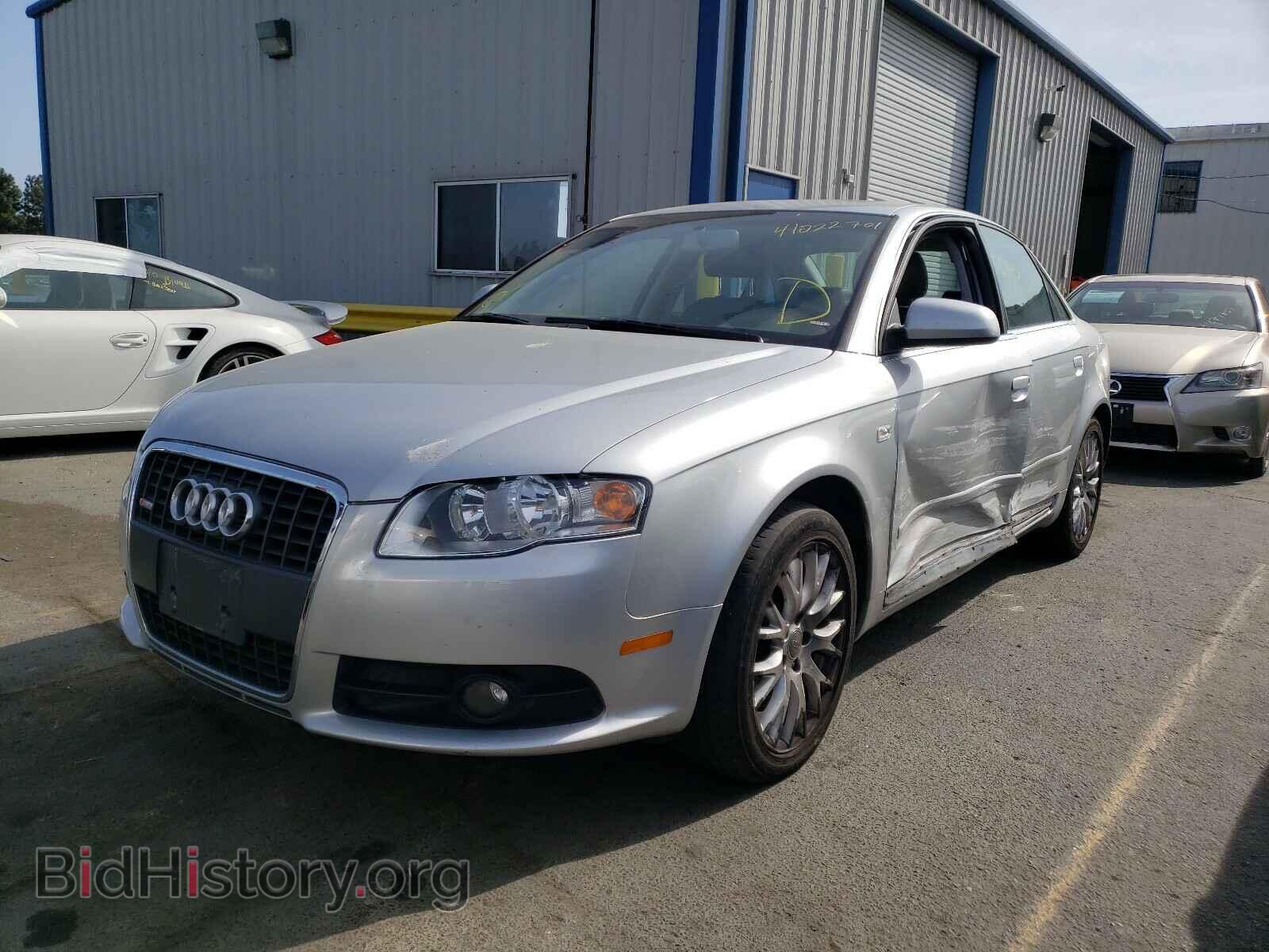 2008 AUDI A4 - VIN: WAUDF78E48A166503 - Фото 2