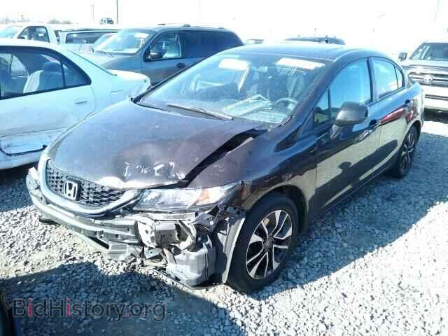 2013 HONDA CIVIC - VIN: 2HGFB2F87DH525864 - Фото 2