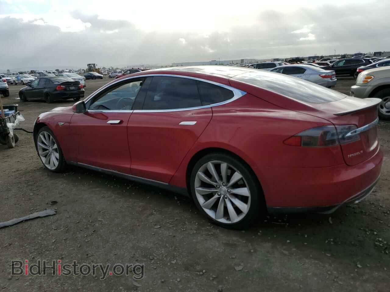 2013 TESLA MODEL S - VIN: 5YJSA1DP4DFP16216 - Фото 2