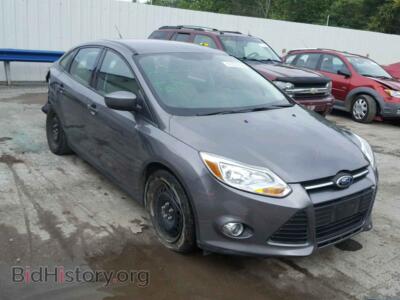 2012 Ford FOCUS Focus SE, серый — VIN 1FAHP3F27CL446812, Copart
