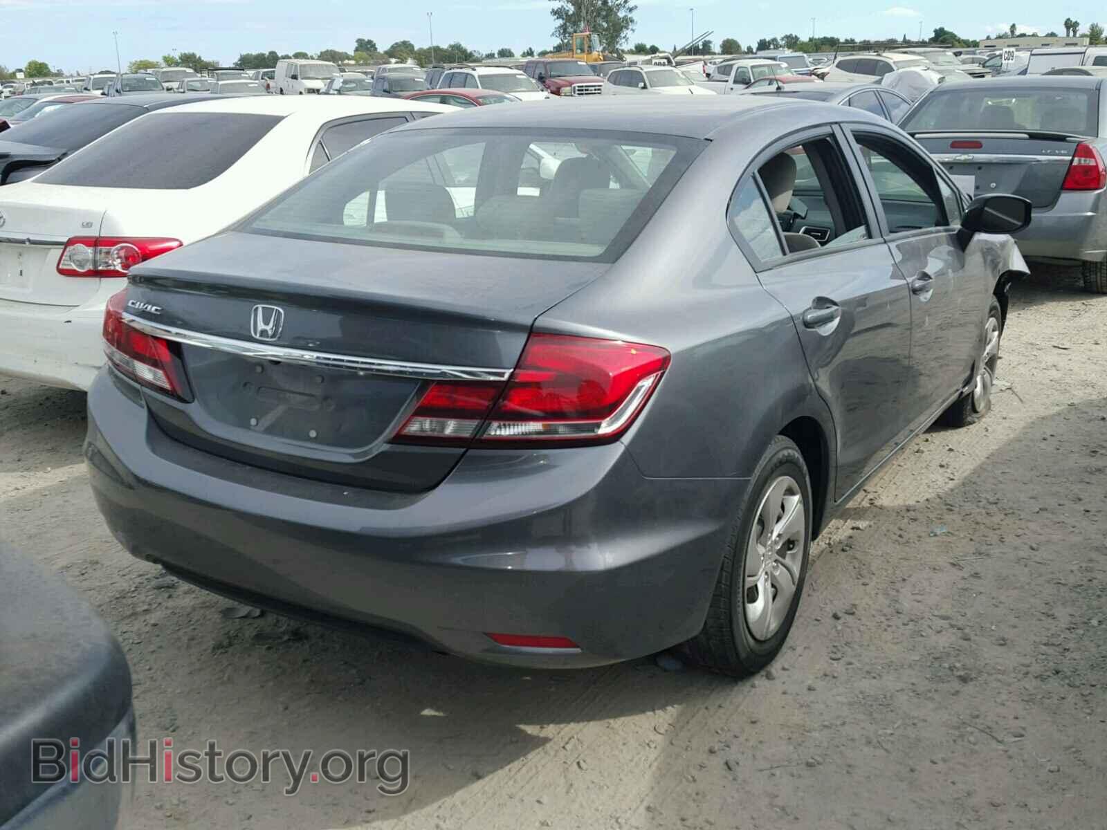 2013 HONDA CIVIC - VIN: 19XFB2F57DE292780 - Фото 4