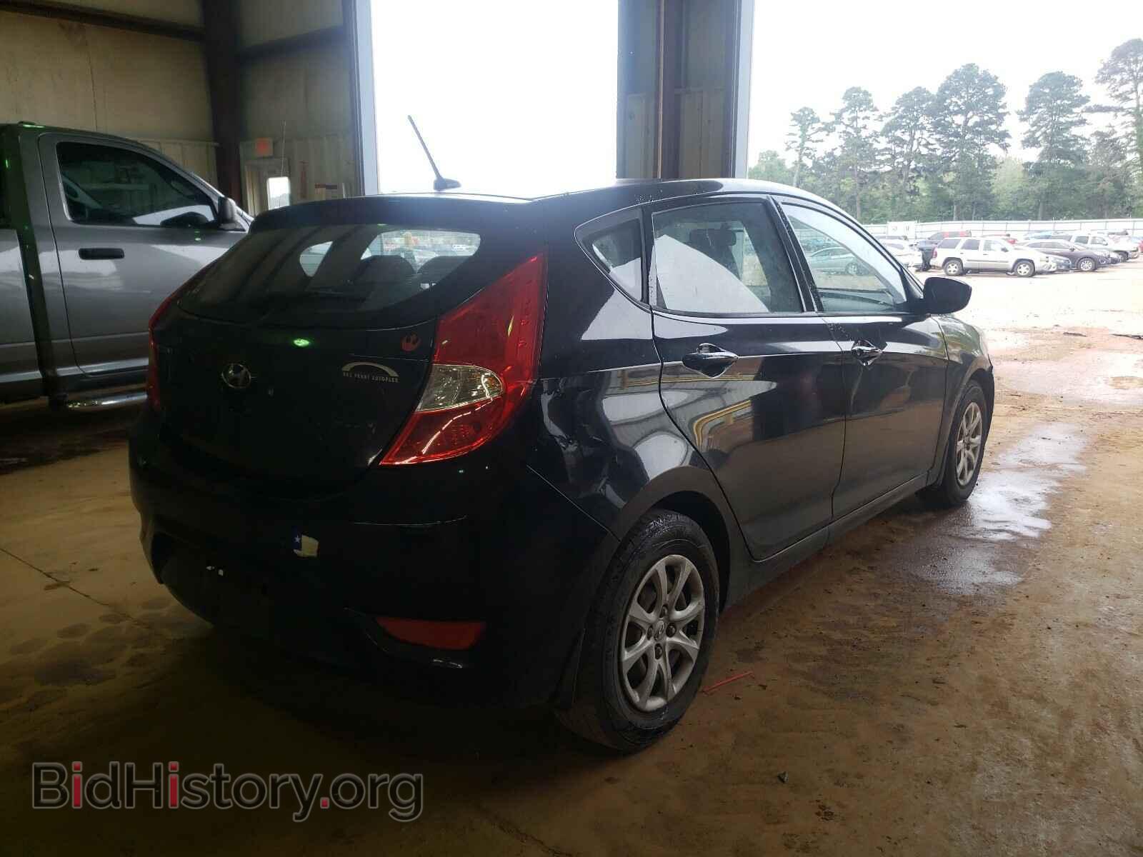 2012 HYUNDAI ACCENT - VIN: KMHCT5AE9CU037438 - Фото 4