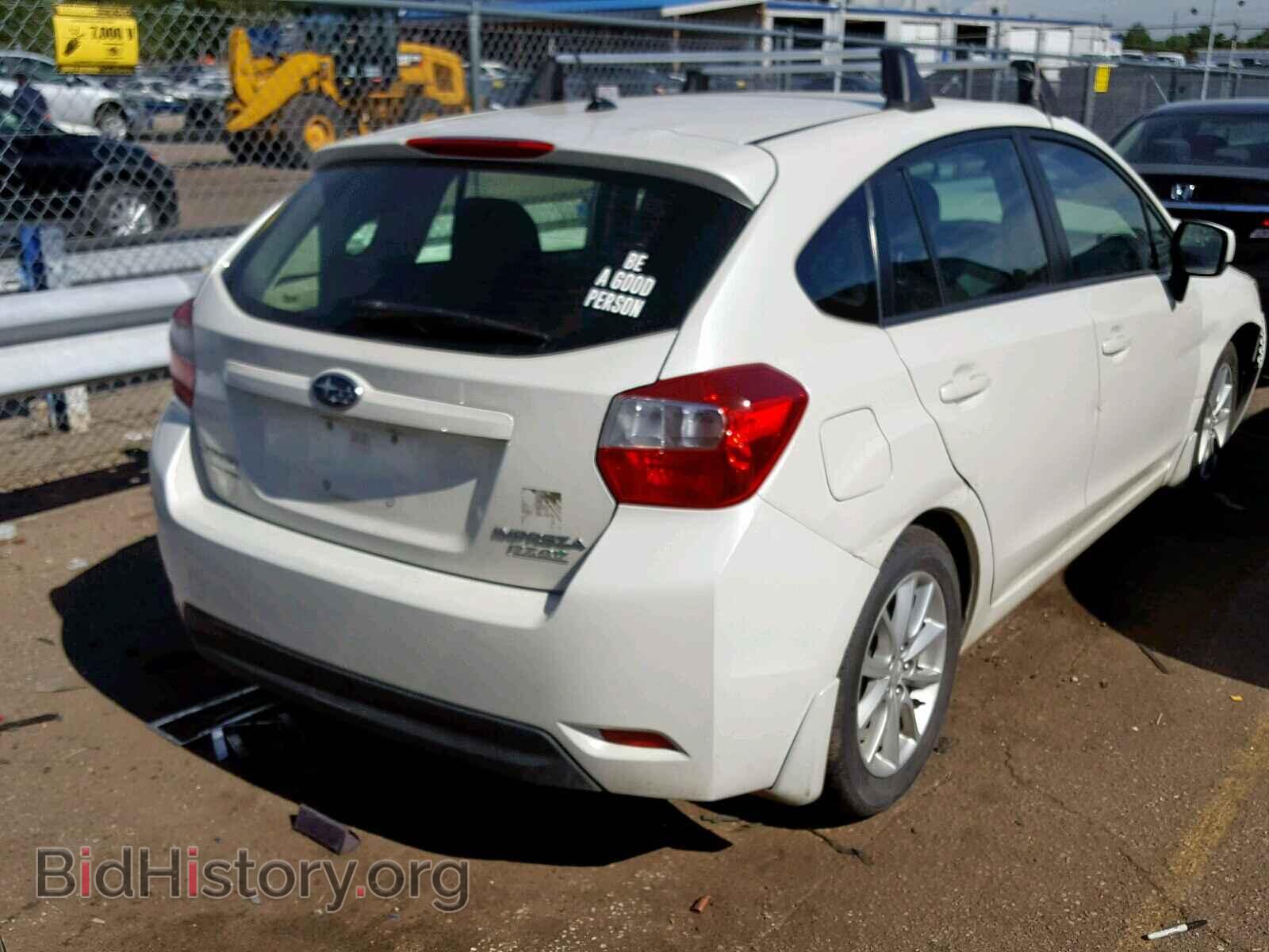 2014 SUBARU IMPREZA - VIN: JF1GPAC62E8290854 - Фото 4