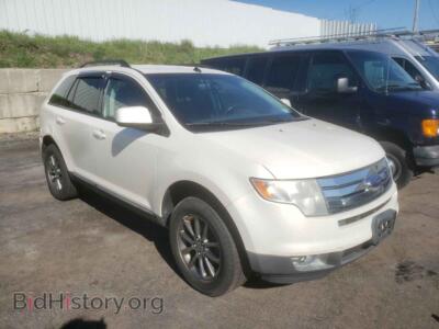 2008 Ford EDGE Edge SEL, белый — VIN 2FMDK38C08BB34329, Copart