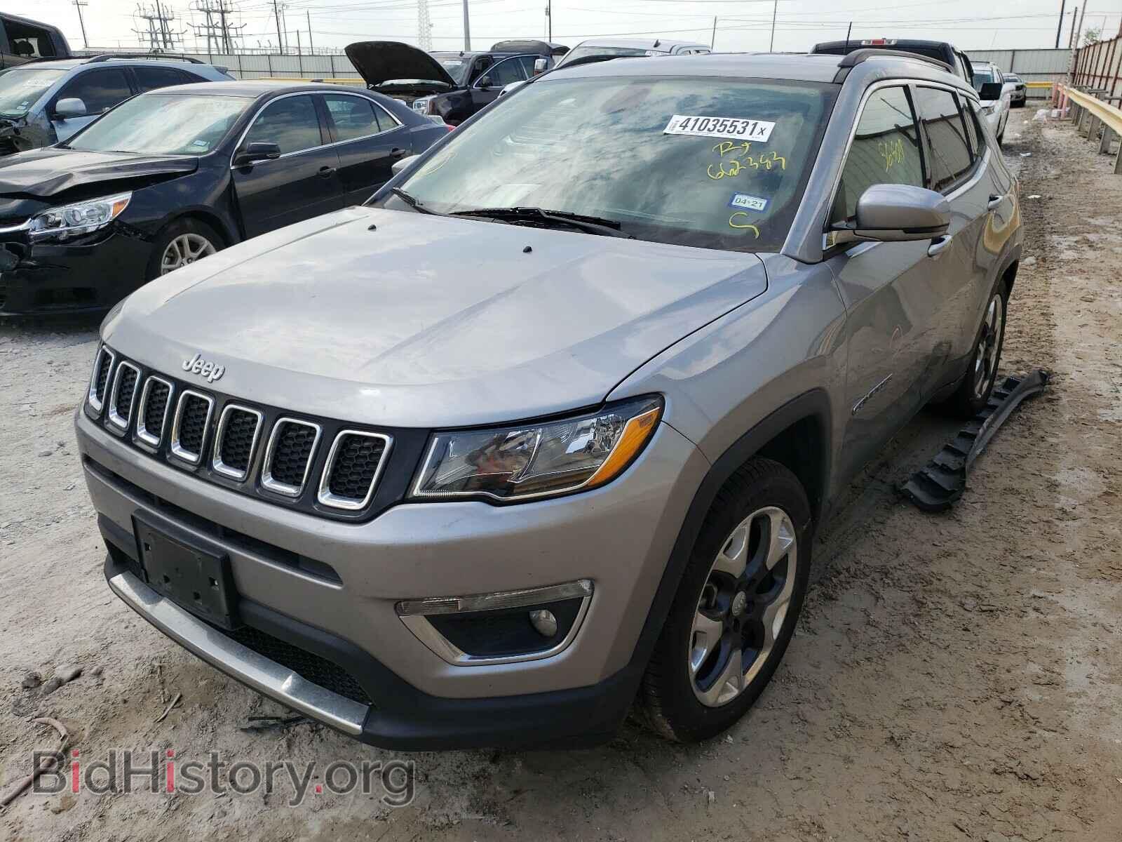 2019 JEEP COMPASS - VIN: 3C4NJCCB8KT662383 - Фото 2