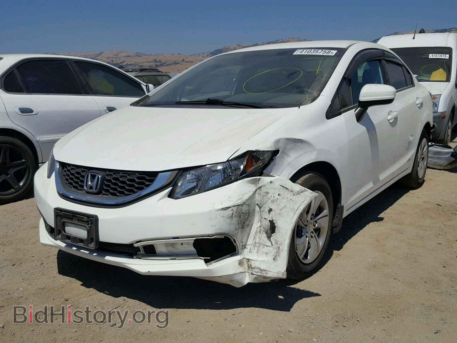 2014 HONDA CIVIC - VIN: 19XFB2F54EE208562 - Фото 2