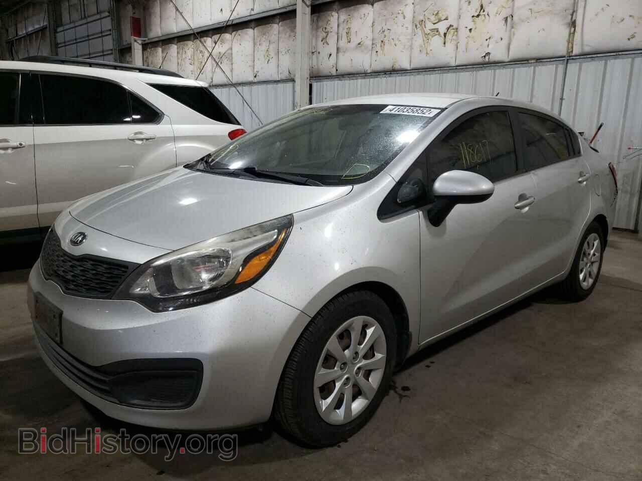 2013 KIA RIO - VIN: KNADM4A32D6194892 - Фото 2
