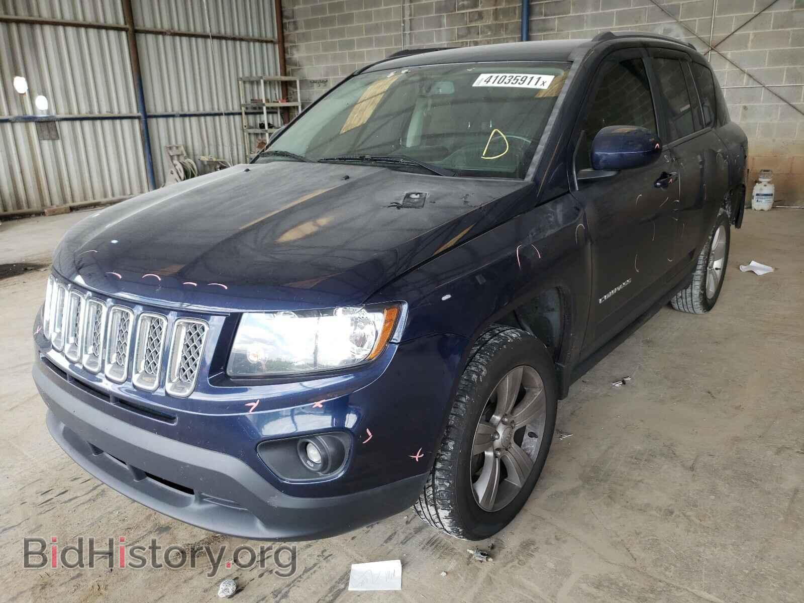 2016 JEEP COMPASS - VIN: 1C4NJCEAXGD640726 - Фото 2