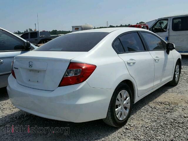 2012 HONDA CIVIC LX - VIN: 19XFB2F53CE084202 - Фото 4