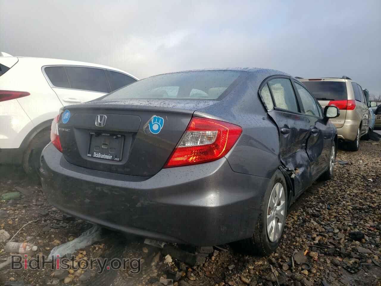 2012 HONDA CIVIC - VIN: 19XFB2F5XCE065288 - Фото 4