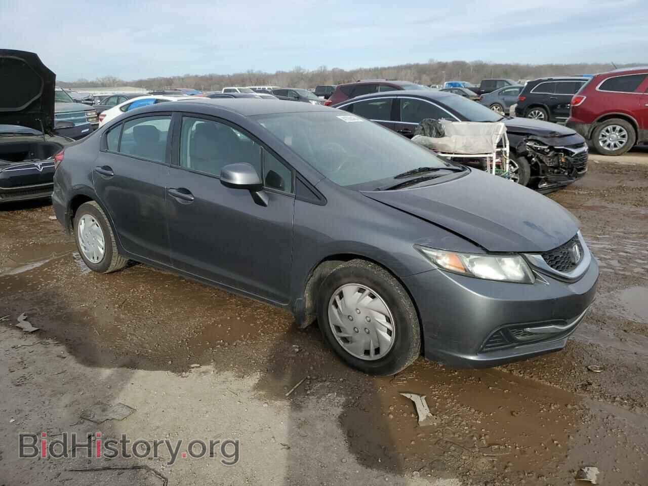 2013 HONDA CIVIC - VIN: 2HGFB2F54DH591228 - Фото 4