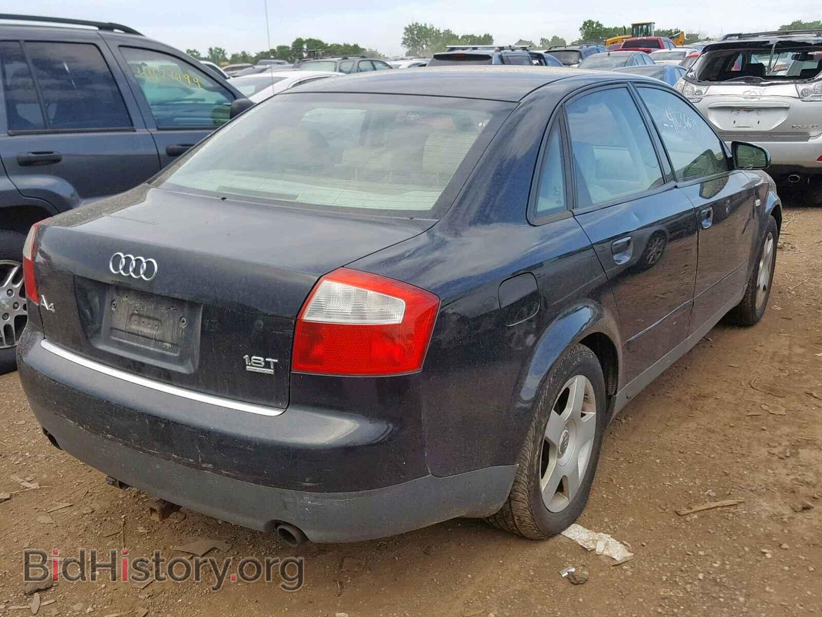 2002 AUDI A4 - VIN: WAULC68E72A172267 - Фото 4