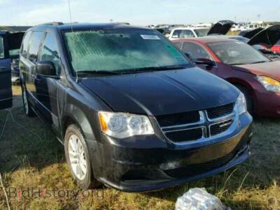 2014 Dodge CARAVAN Grand Cara, черный — VIN 2C4RDGCG0ER244838, Copart