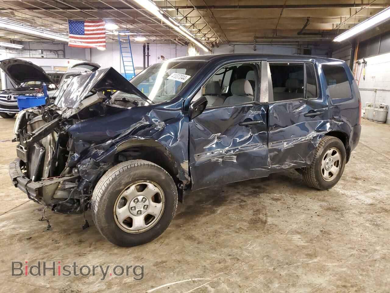 Photo 5FNYF4H28BB018393 - HONDA PILOT 2011