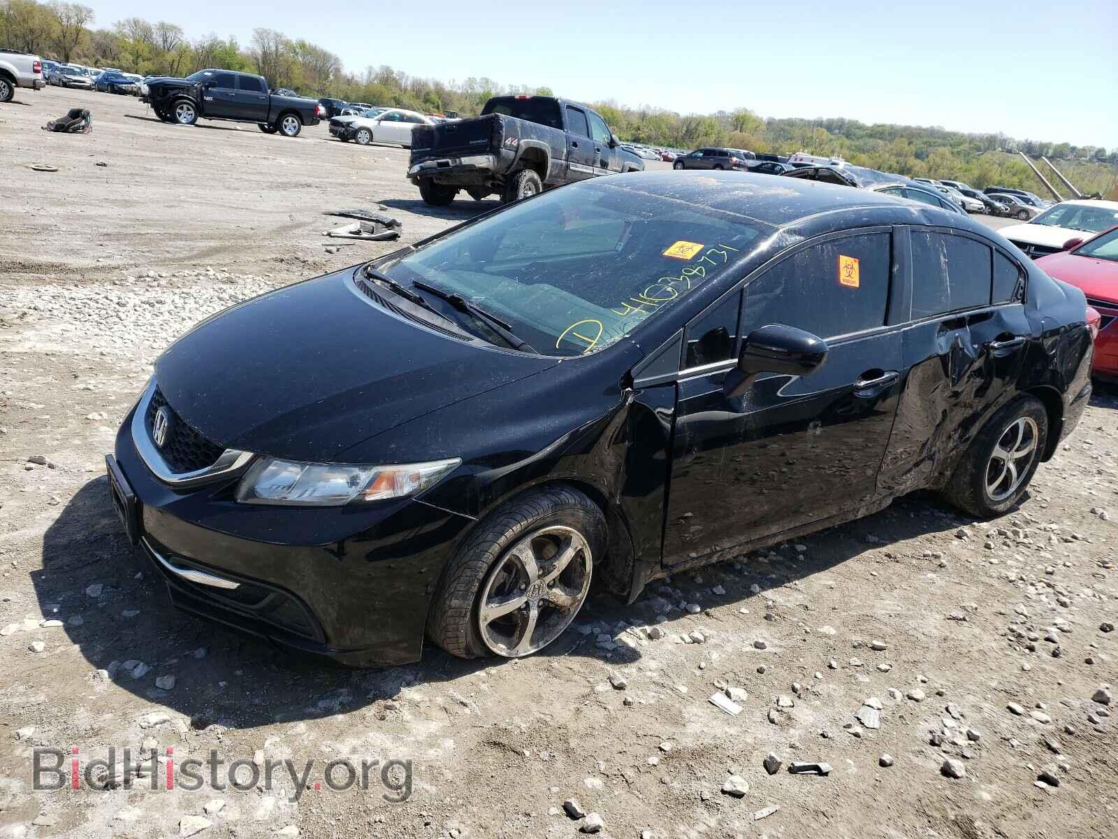 2015 HONDA CIVIC - VIN: 19XFB2F72FE018729 - Фото 2