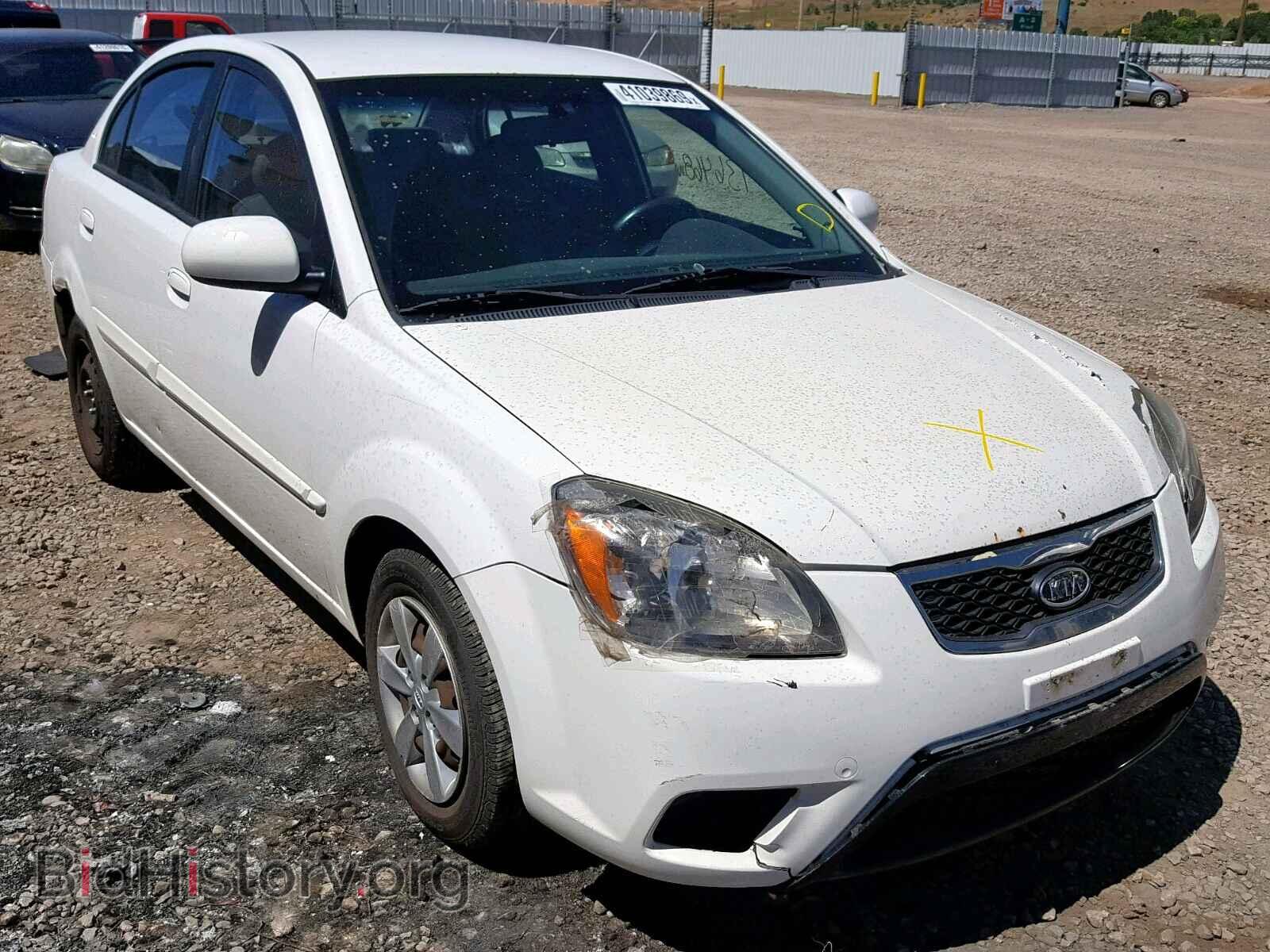 Фотография KNADH4A36B6960608 - KIA RIO BASE 2011