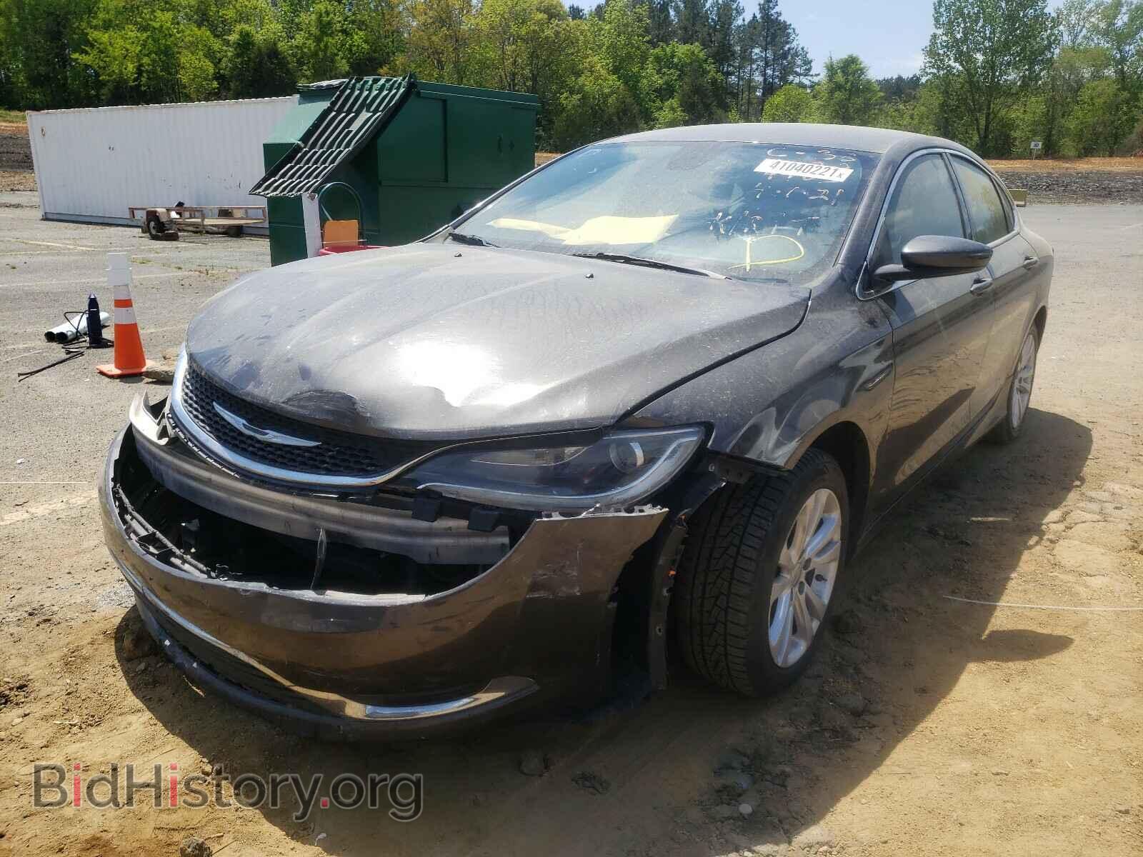 2015 CHRYSLER 200 - VIN: 1C3CCCAB2FN679405 - Фото 2