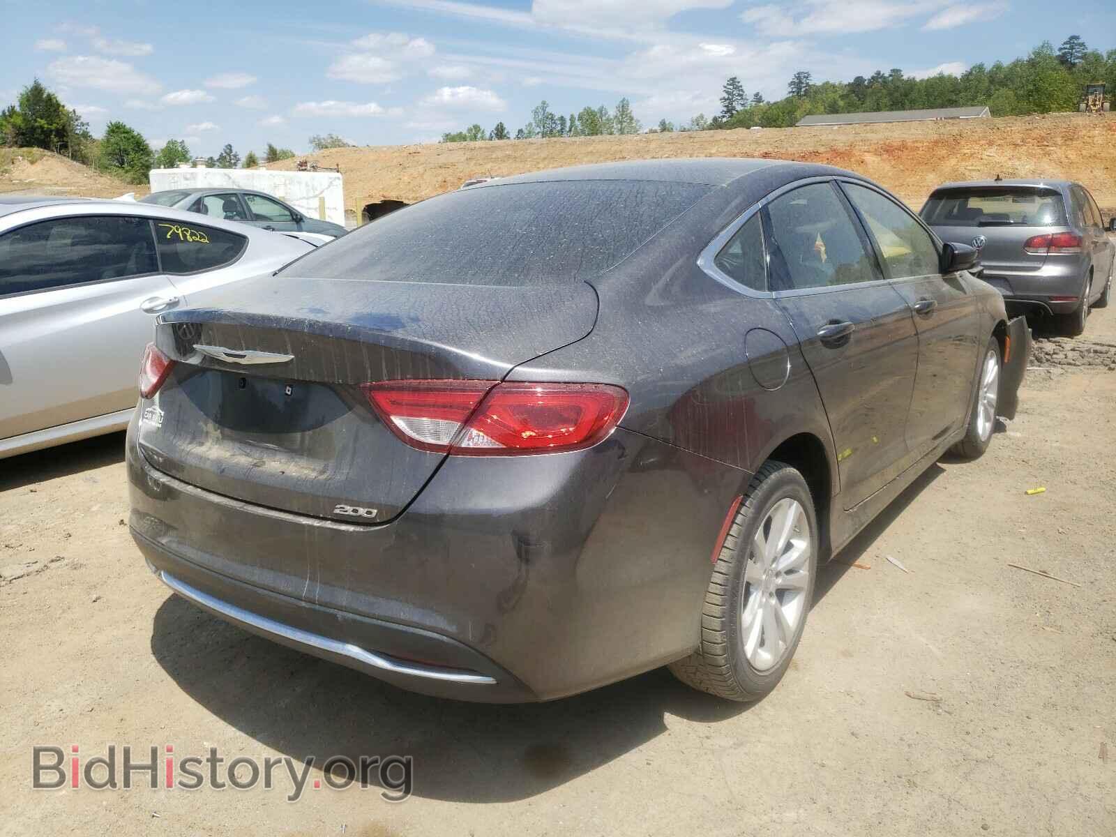 2015 CHRYSLER 200 - VIN: 1C3CCCAB2FN679405 - Фото 4