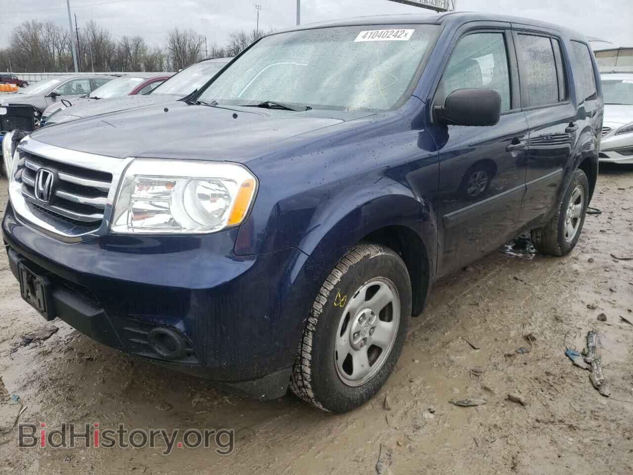 2014 HONDA PILOT - VIN: 5FNYF4H25EB057110 - Фото 2