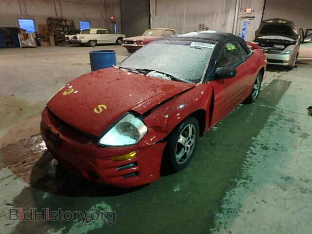 2003 MITSUBISHI ECLIPSE - VIN: 4A3AE45G33E092549 - Фото 2