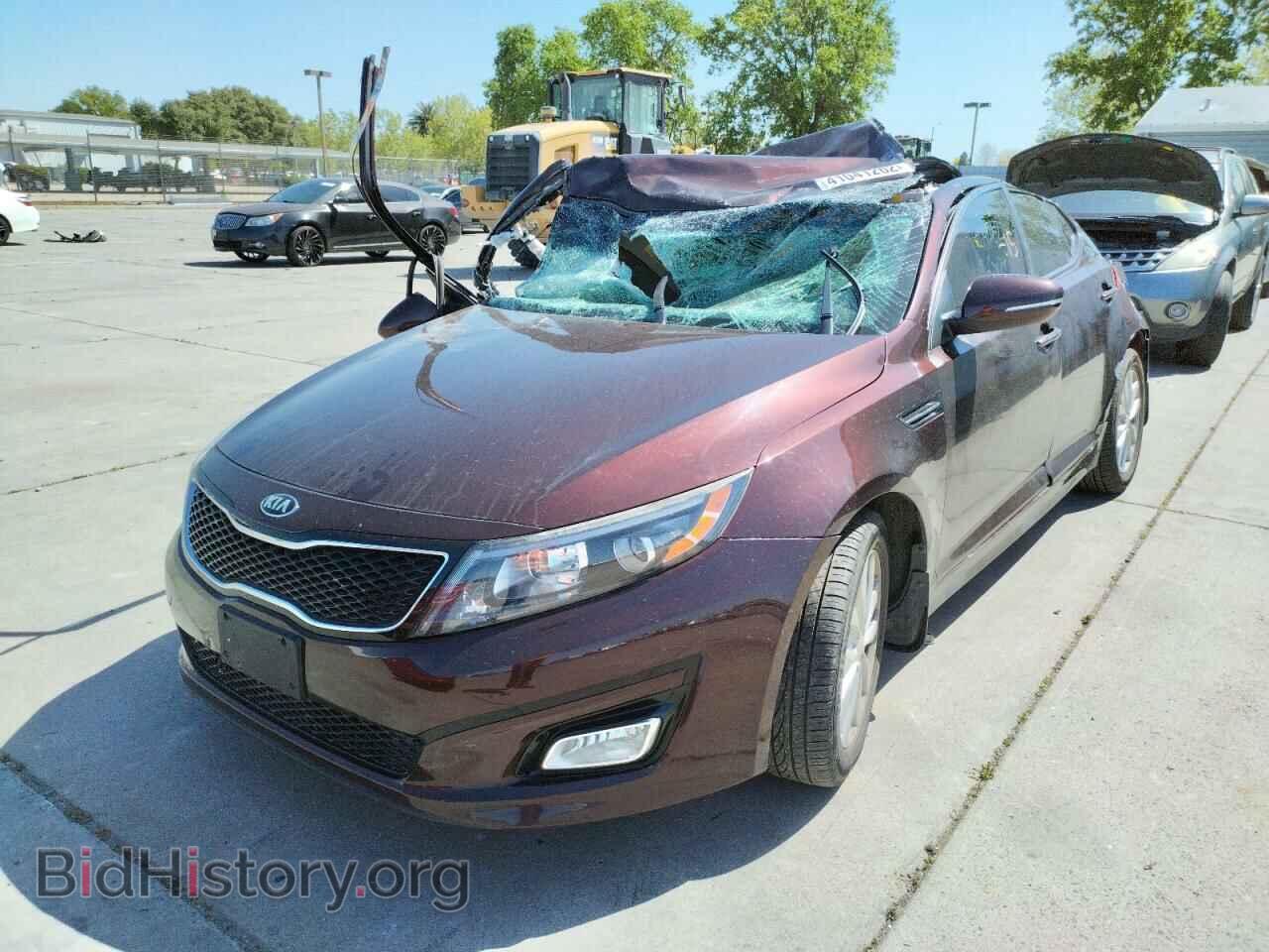 2015 KIA OPTIMA - VIN: 5XXGN4A78FG449128 - Фото 2