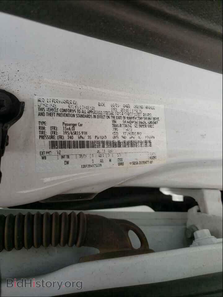 2013 FORD FOCUS - VIN: 1FADP3E28DL320587 - Photo 10