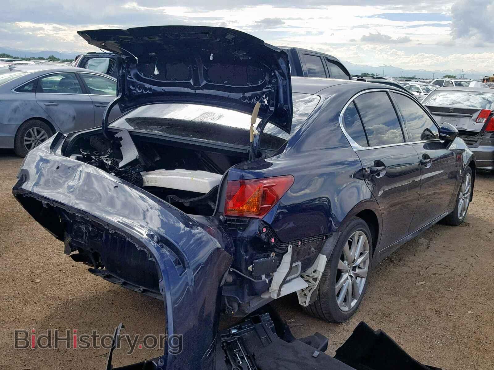 2013 LEXUS GS350 - VIN: JTHCE1BL2D5011214 - Фото 4