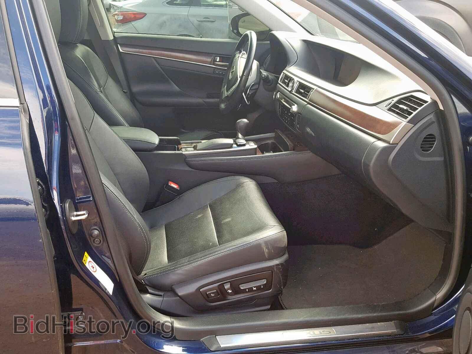 2013 LEXUS GS350 - VIN: JTHCE1BL2D5011214 - Фото 5