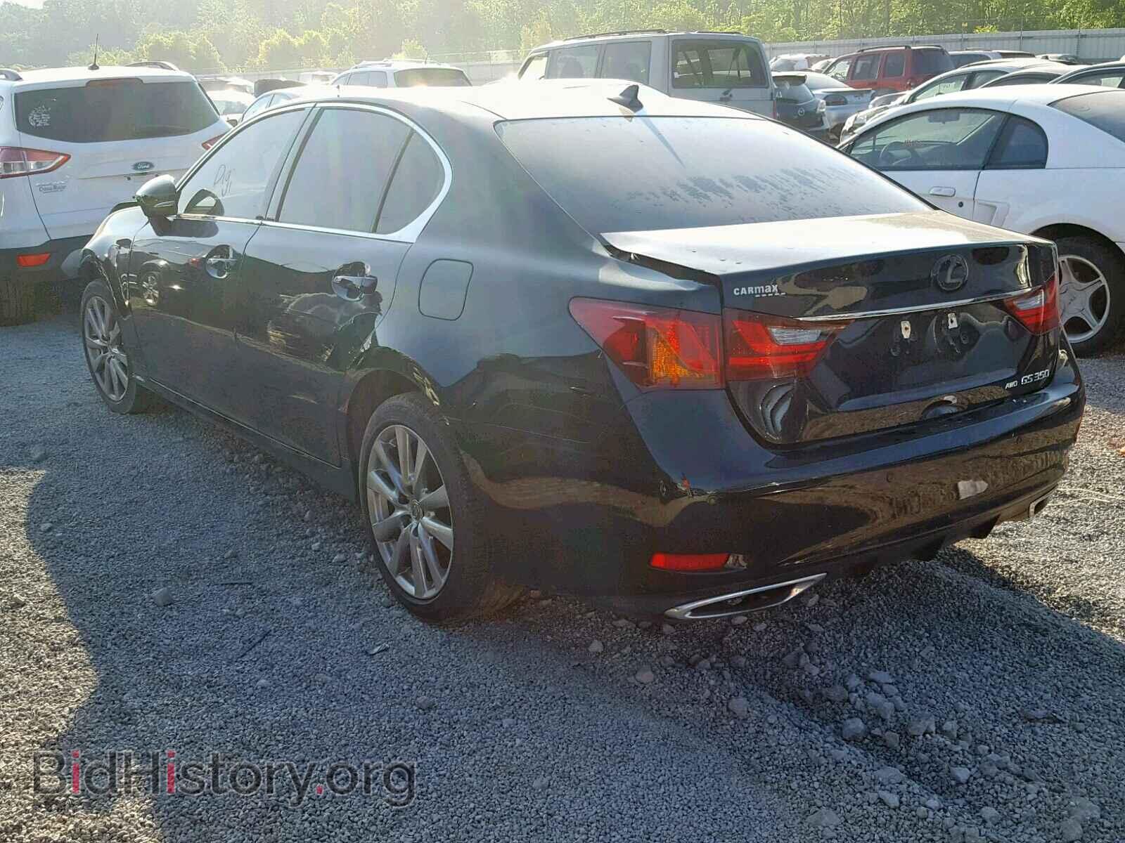 2013 LEXUS GS350 - VIN: JTHCE1BL3D5018186 - Фото 3
