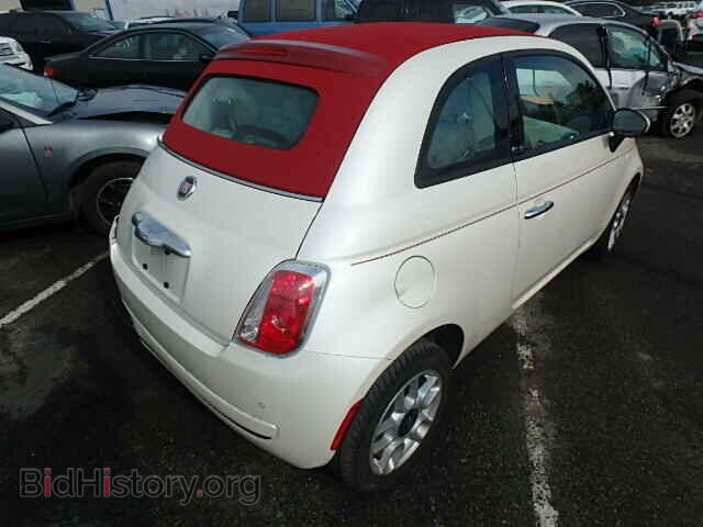 2013 FIAT 500 - VIN: 3C3CFFDRXDT737355 - Фото 4