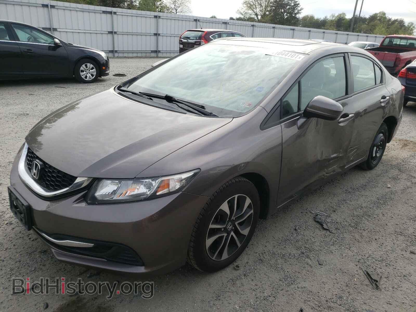 2015 HONDA CIVIC - VIN: 19XFB2F88FE024043 - Фото 2