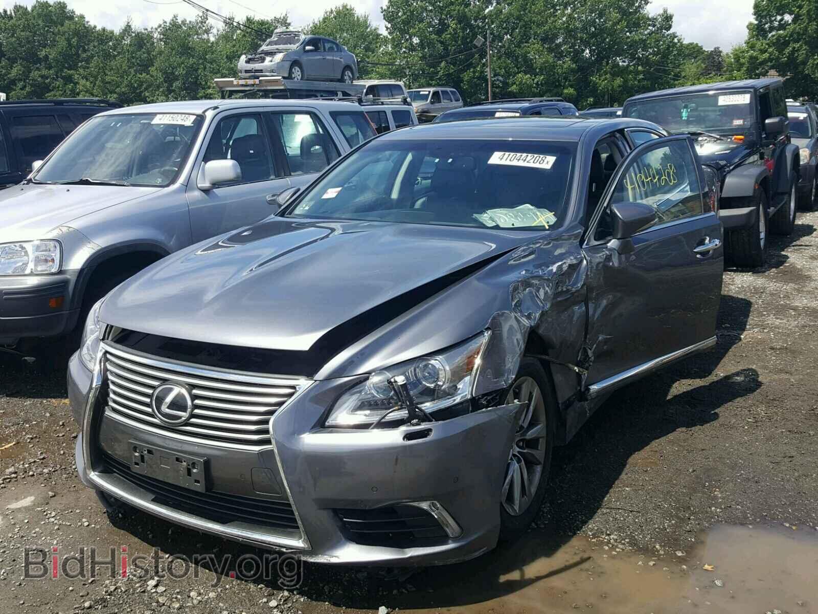 2015 LEXUS LS460 - VIN: JTHCL5EF5F5023587 - Фото 2