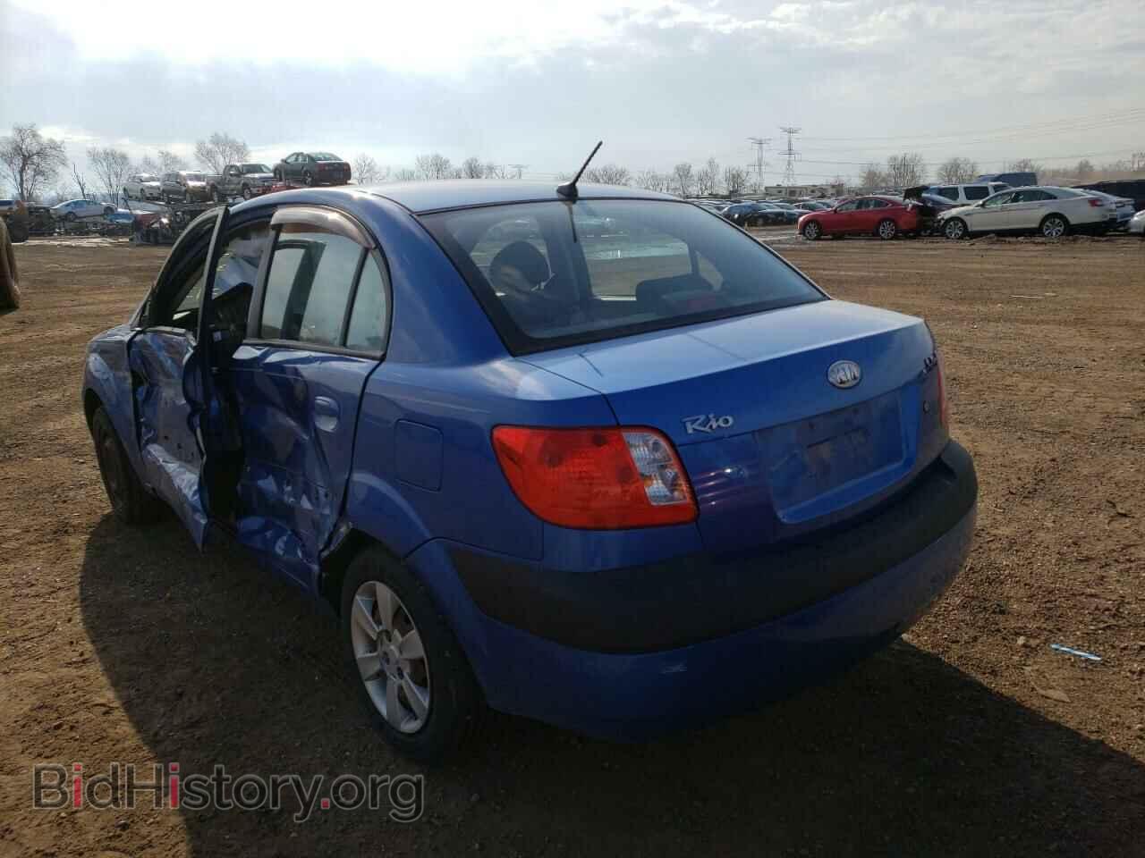 2007 KIA RIO - VIN: KNADE123976254357 - Фото 3