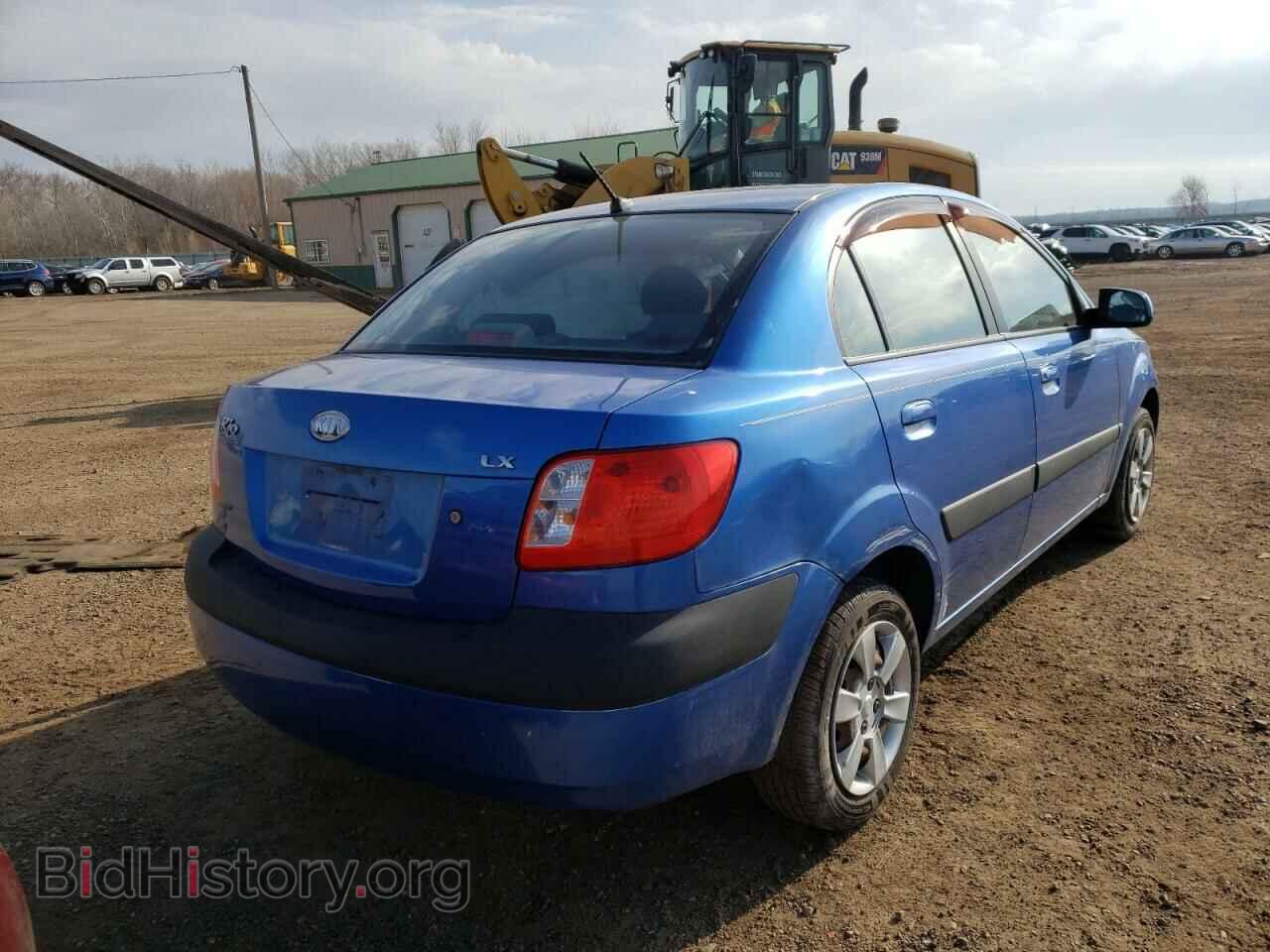 2007 KIA RIO - VIN: KNADE123976254357 - Фото 4