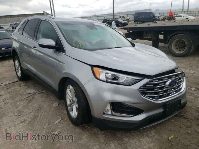 2020 Ford EDGE Edge SEL (VIN 2FMPK4J97LBA77847) — photo 1 of 9, Copart, damage: front end