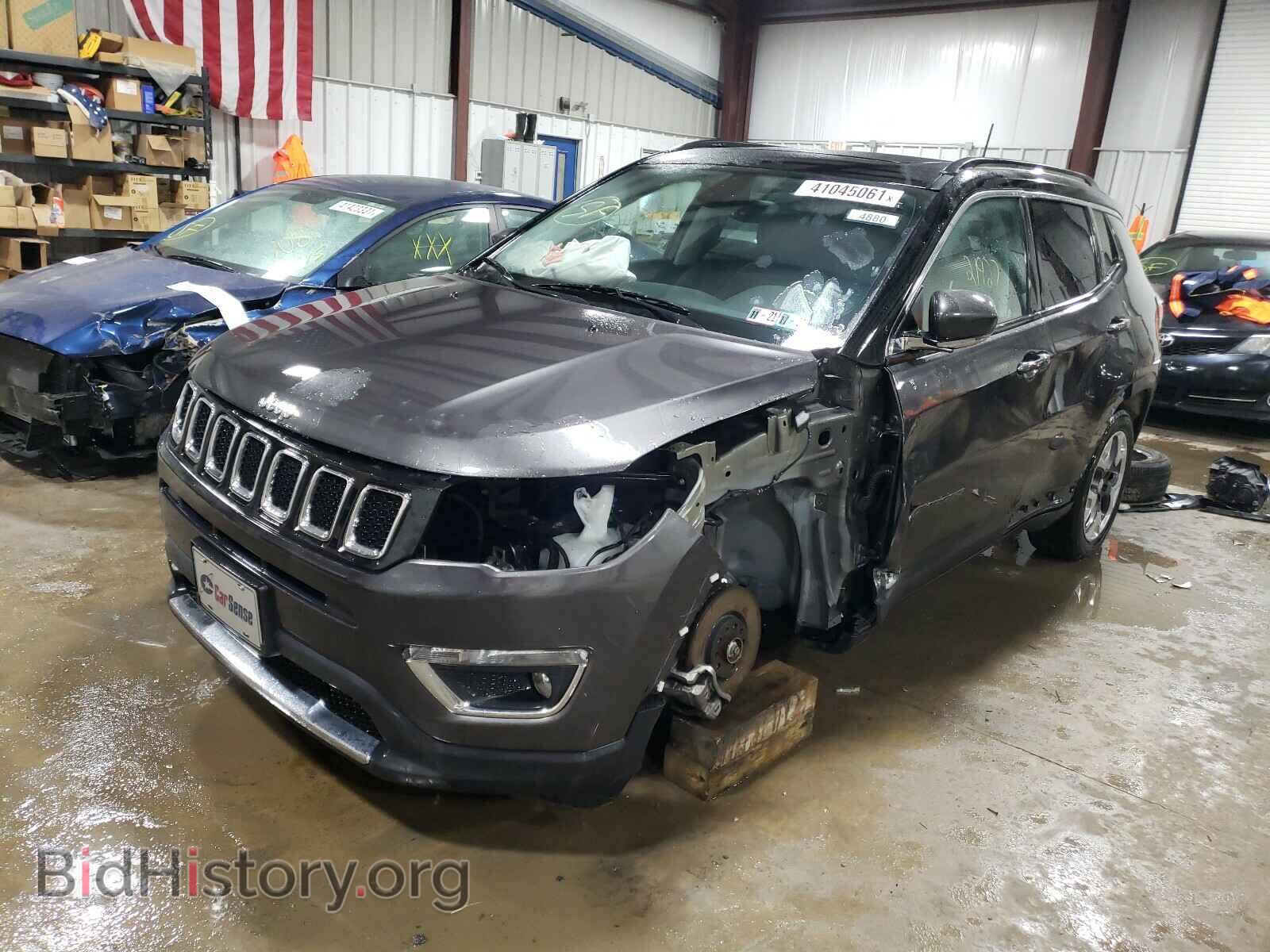 2018 JEEP COMPASS - VIN: 3C4NJDCB9JT222807 - Фото 2