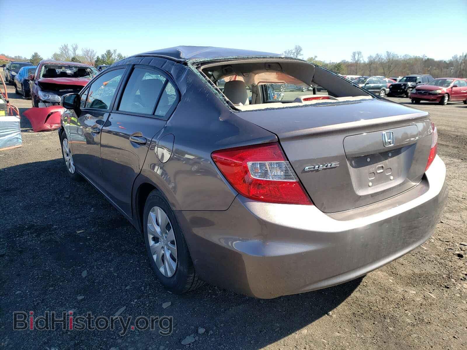 2012 HONDA CIVIC - VIN: 2HGFB2F55CH525978 - Фото 3