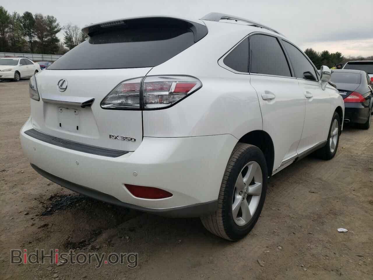 2011 LEXUS RX350 - VIN: 2T2BK1BA9BC110791 - Фото 4