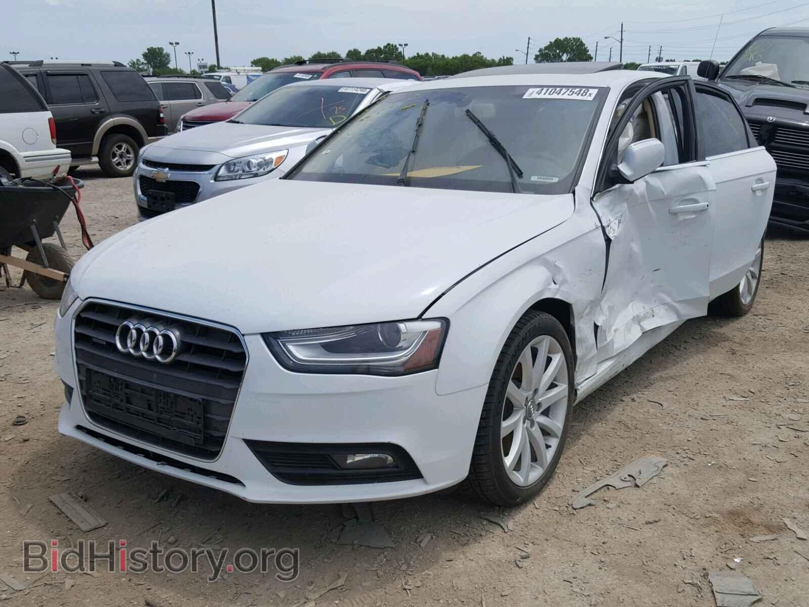2013 AUDI A4 - VIN: WAUFFAFL3DN026775 - Фото 2