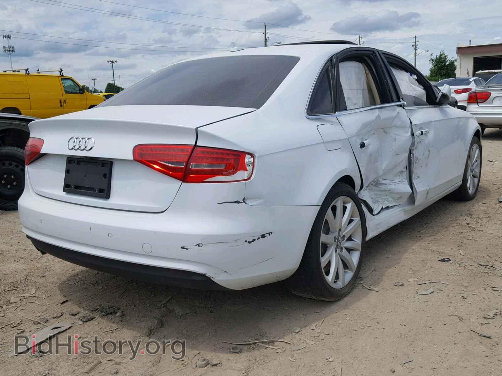 2013 AUDI A4 - VIN: WAUFFAFL3DN026775 - Фото 4