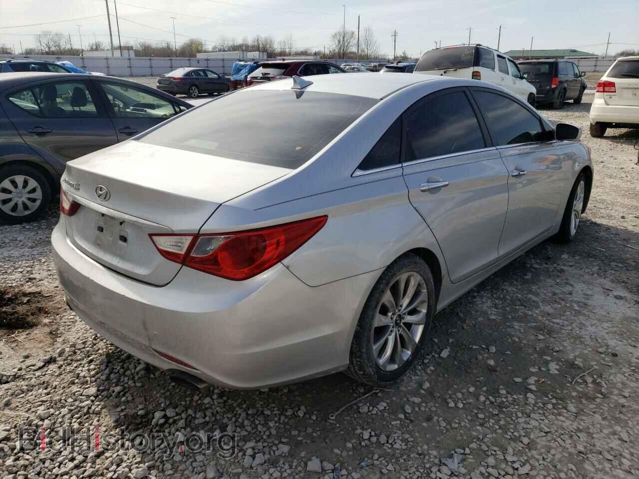 2011 HYUNDAI SONATA - VIN: 5NPEC4AC6BH036374 - Фото 4