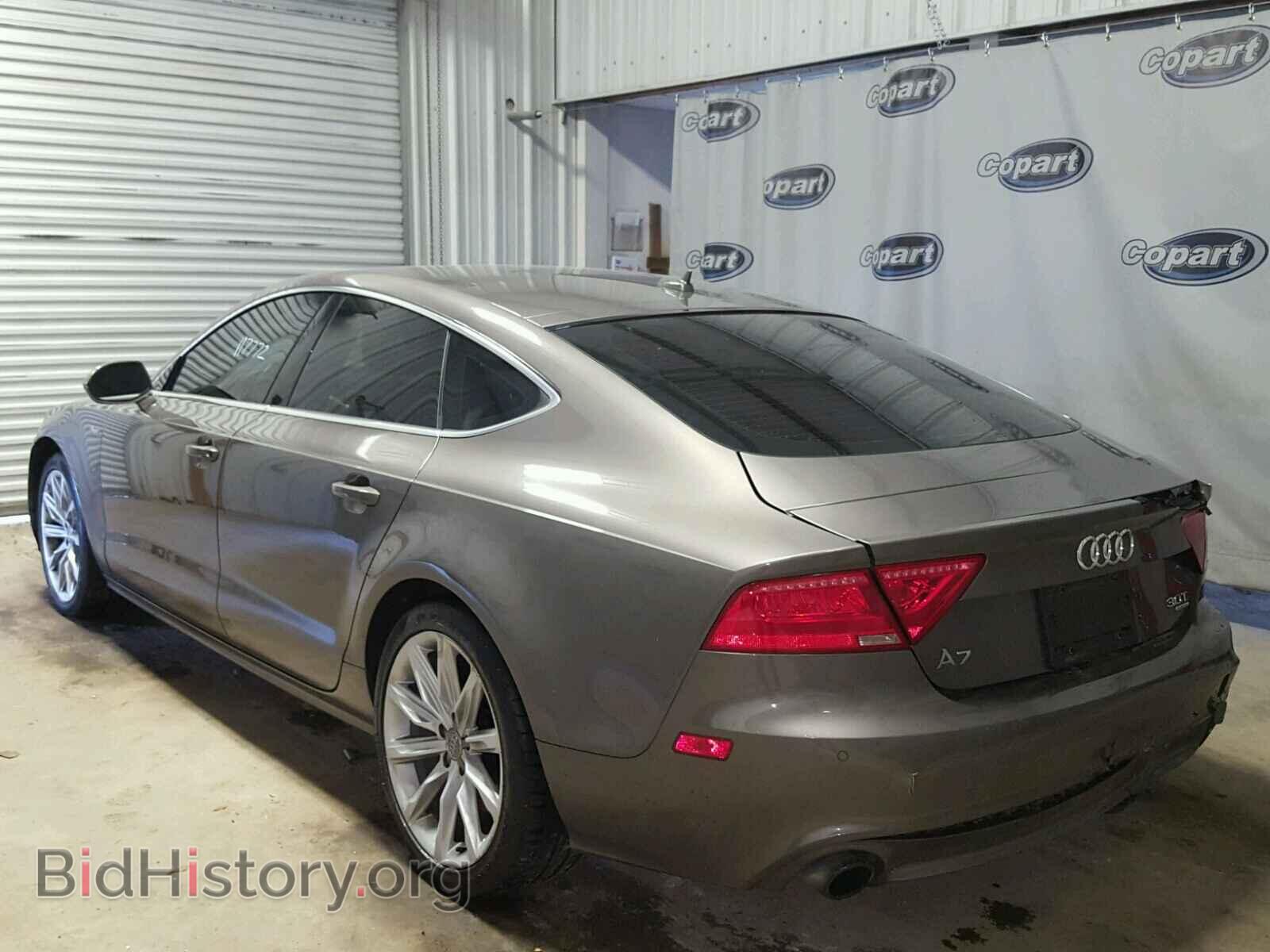 2012 AUDI A7 - VIN: WAUSGAFC2CN025501 - Фото 3
