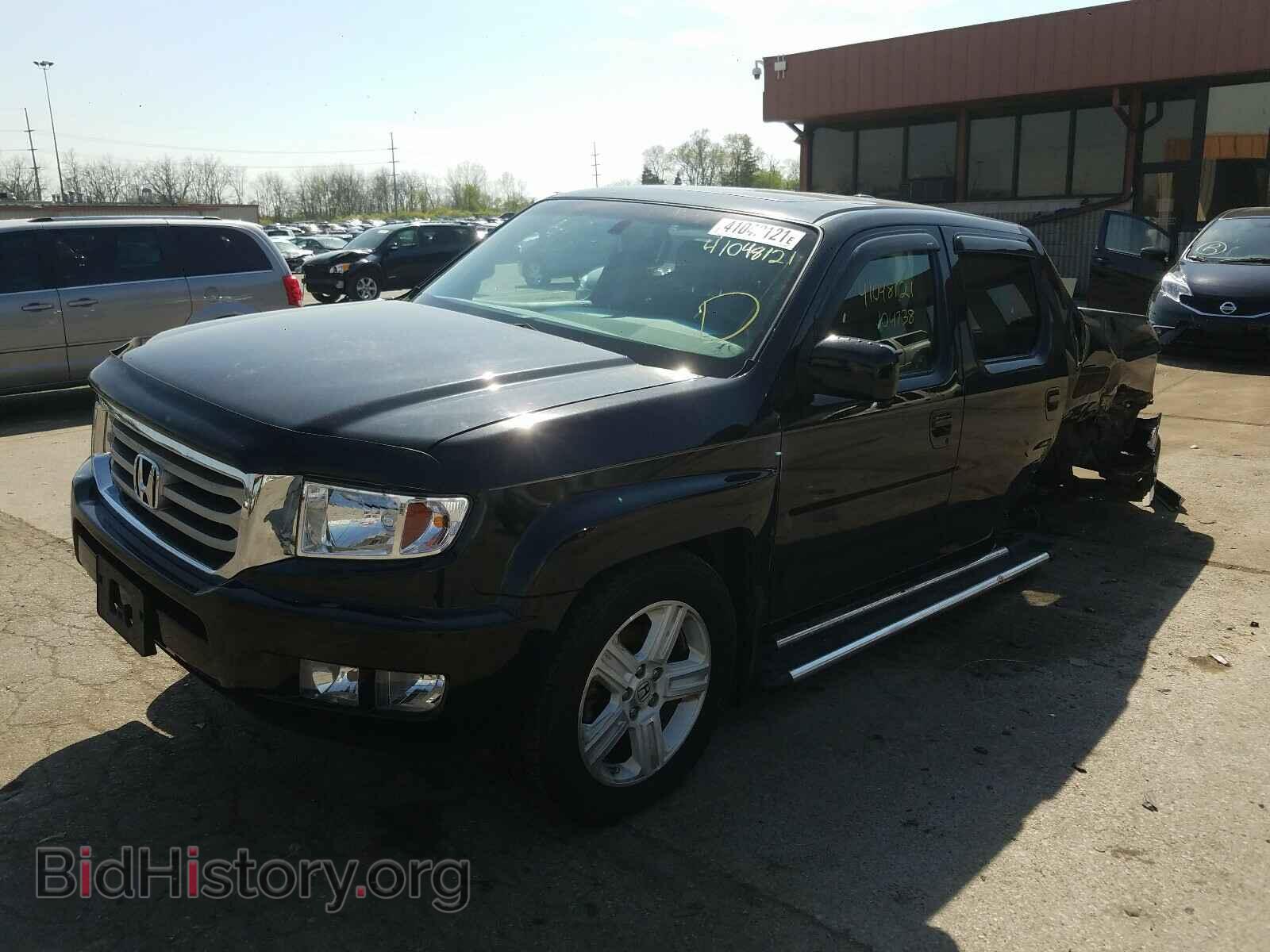 2014 HONDA RIDGELINE - VIN: 5FPYK1F59EB007082 - Фото 2