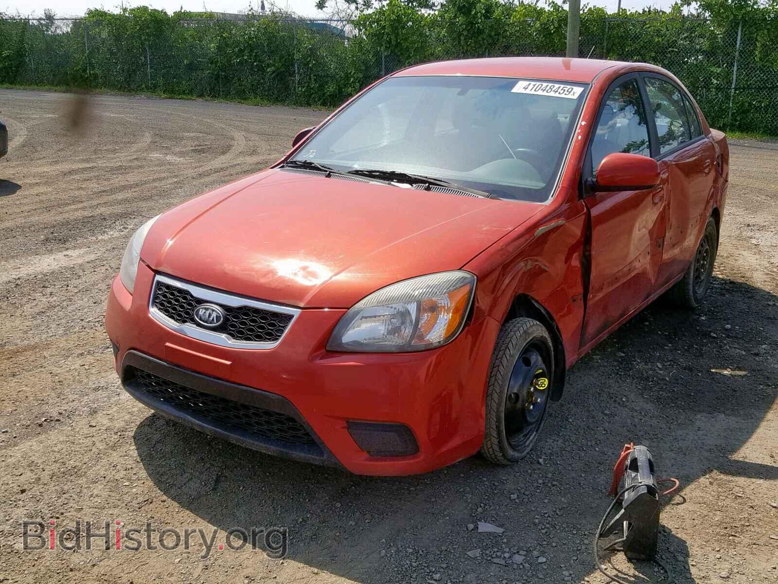 2011 KIA RIO BASE - VIN: KNADH4B38B6910274 - Фото 2